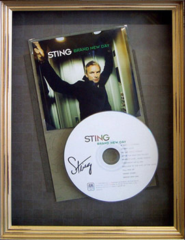 Framed Sting CD