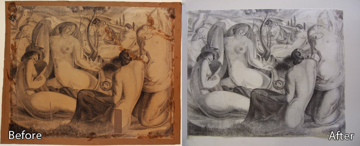 Paper Artwork Restoration